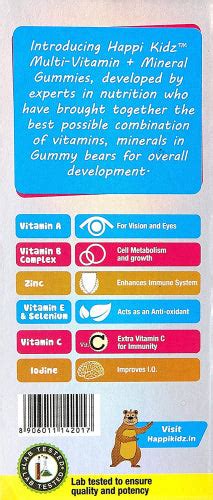 Buy Happi Kidz Gummies Online - 30's : ClickOnCare.com