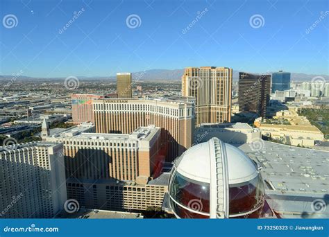 Las Vegas Aerial View, Las Vegas, NV Editorial Stock Photo - Image of ...