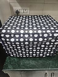 Buy Kuber Industries Dots Design PVC Microwave Oven Full Closure Cover ...