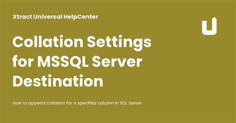 Image result for Install SQL Server Collation