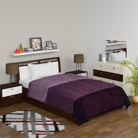 Buy Radiant Plush Flannel Single Blanket-150 x 200 CM from Home Centre ...