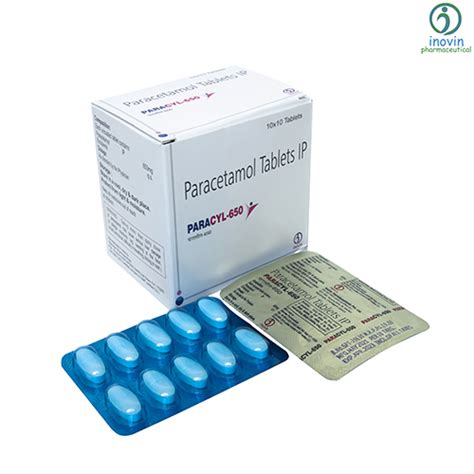PARACYL-650 Tablets Inovin Pharmaceuticals