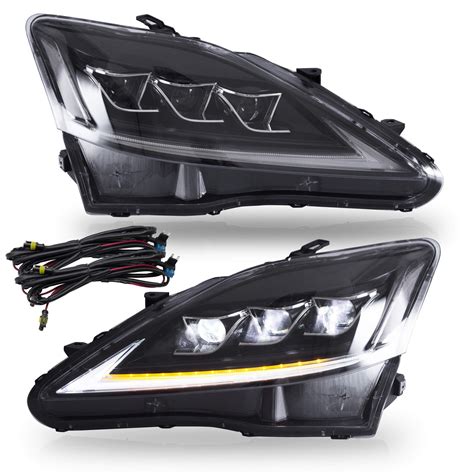 Buy VLAND Headlights Assembly Fit for Lexus IS250/ IS250C IS350 IS350C ...