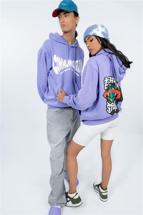 Buy Purple acid Wash Hoodie Online – Urban Monkey®