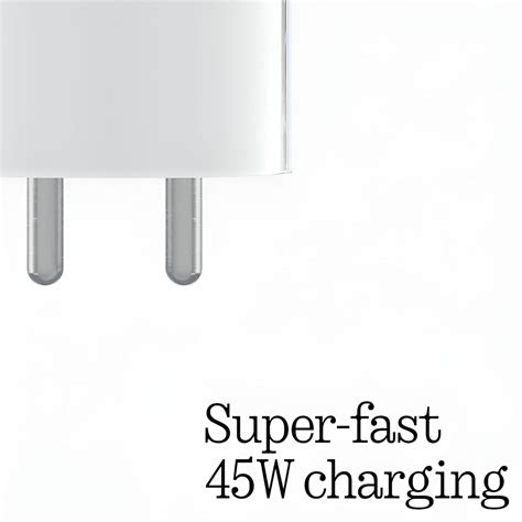 Nothing Phone 45W Type C Fast Charger Adapter for Nothing Phone 2a Plu ...