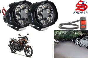 SHOP4U Waterproof Original 6 Shilon Fog Light with on/off Switch for ...