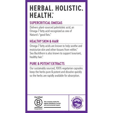 New Chapter Supercritical Omega-7 Vegetarian | Ubuy India