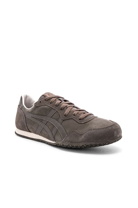 Onitsuka Tiger Serrano in Dark Sepia & Dark Sepia | REVOLVE