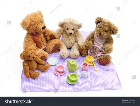 Teddy Bear Tea Party Clipart