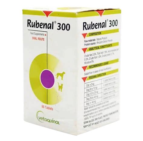 Buy Vetoquinol Rubenal 300 for Dogs and Cats online at Supertails.com