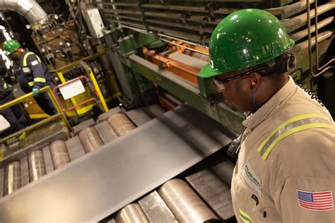 New Nucor Steel Brandenburg Plate Mill Rolls First Plate - Energy ...
