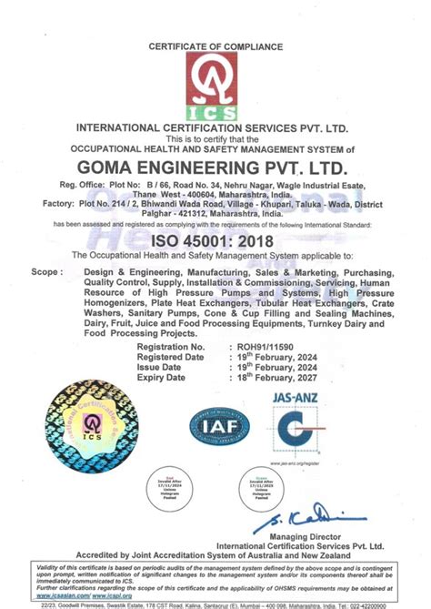 Goma – The Leading Manufacturer of Robust Machine Systems