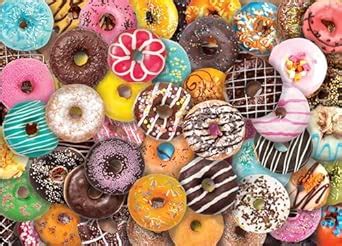 Donuts 1,000 Piece Jigsaw Puzzle : Peter Pauper Press Inc: Amazon.in: Books