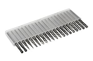 DIY Crafts Double Cut Carbide Burr Set 1/8 Shank Diameter Tungsten ...