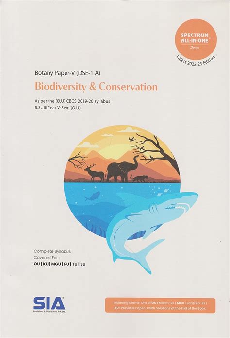 Biodiversity & Conservation (Botany Paper-V (DSE-1 A)) B.Sc III-Year V ...