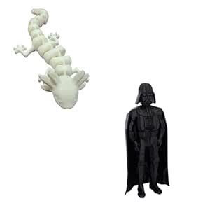 Buy 3D Print Hub Articulated Axolotl Enhanced for Kids and Low-Poly ...