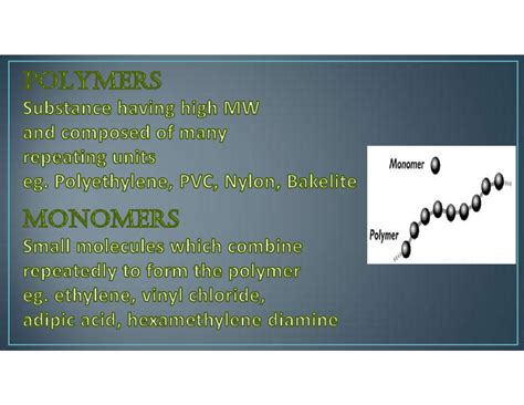 Unit 3 Engineering materials Part-I-1-21 - POLYMERS Substance having ...