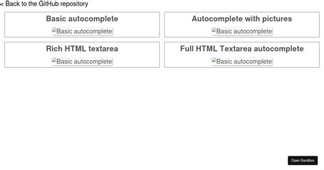 Image result for HTML Textarea Autocomplete Attribute