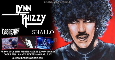LYNN THIZZY (The Ultimate Thin Lizzy Tribute) + Support!, Fibber Magees ...