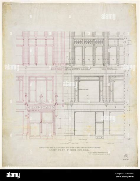 Peter Joseph Weber. Fisher Building Addition, Chicago, Illinois ...