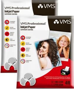 Flipkart.com | VMS Professional Colour CC (Cast Coated) 4R (4 x 6 ...