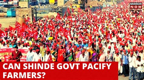 As Farmers March To Mumbai, Can Shinde Govt Pacify Them? | Times Now