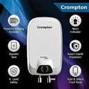 Crompton Rapid Jet 5-L Instant Water Heater with Advanced 4 level ...