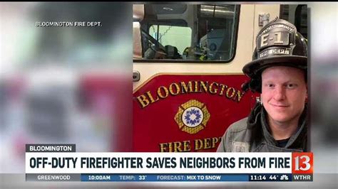 Off-duty firefighter rescues neighbors from house fire, stays to fight ...
