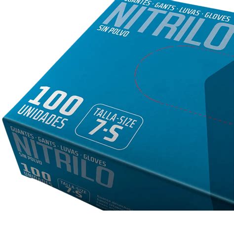 Guantes de nitrilo Juba - 576BL JUBA - Idealexls
