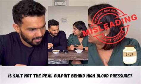 Fact Check: Is Salt the Real Culprit Behind High Blood Pressure?
