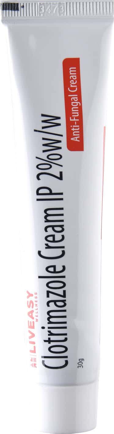 Buy LIVEASY WELLNESS CLOTRIMAZOLE CREAM 30GM Online & Get Upto 60% OFF ...