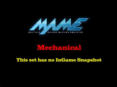 [mdk] Snake Machine download for mame 0.285