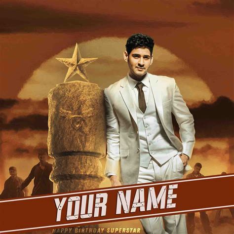 Maheshbabu Birthday Common Dp Font Generator - Life Liker