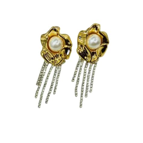 Pearl Jhumka Earrings – Jewellery Hat