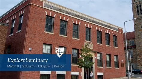 Boston Explore Seminary, CUME: GCTS - Boston Campus, Brookline, 8 March ...