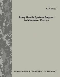Army Health System Support to Maneuver Forces (ATP 4-02.3): Buy Army ...
