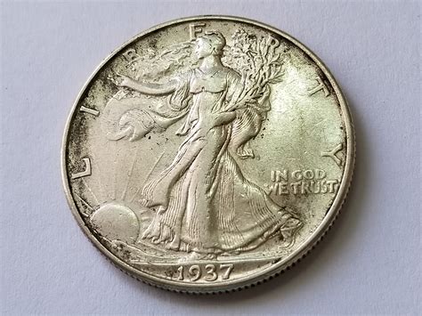 1937 D Walking Liberty Half Dollar High Grade | Property Room