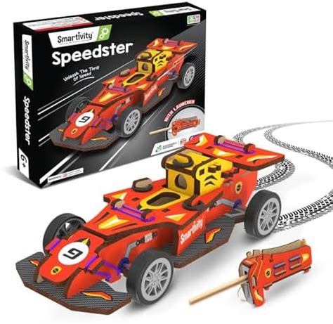 Smartivity DIY Speed CAR Toy for Kids Ages 6-12 | F1- Racing Car with ...