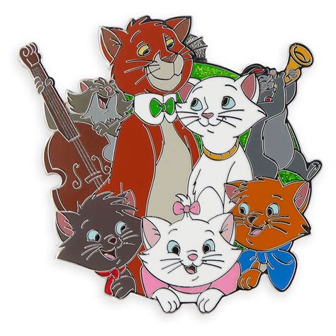 The Aristocats Cast Pin | Disney Store