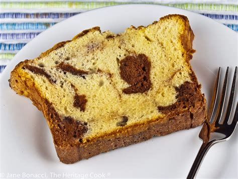 Swirled Chocolate Loaf Cake (Gluten-Free) • The Heritage Cook