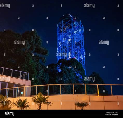 Alphabetic Tower 130 meter high structure holding 33 letters of the ...