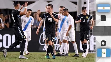 Argentina venció a Guatemala a medios gas | TUDN Fútbol | TUDN