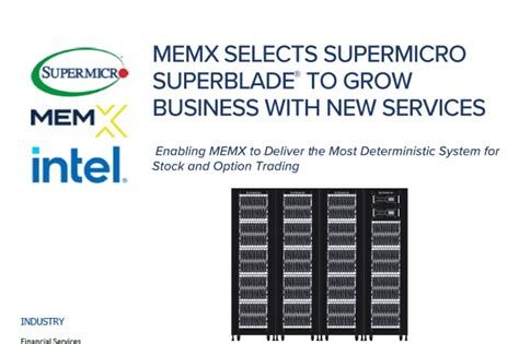 Highest Density SuperBlade® Server for HPC Applications | Supermicro