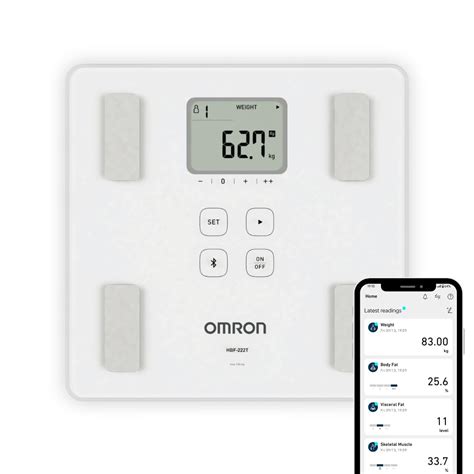 Omron HBF 222T Complete Digital Body Composition Monitor With Bluetooth ...
