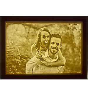 Customizable Lithophane Photo Frame - 120mm (on Longest side) : Amazon ...