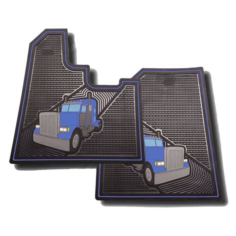 Peterbilt 379 Rubber Floor Mats - Raney's Truck Parts