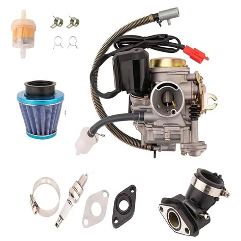 GY6 125cc 150cc Carburetor for 4 Stroke Scooter Moped 152QMJ 157QMI ...