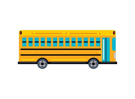 Image result for Bus Vector Art Side View