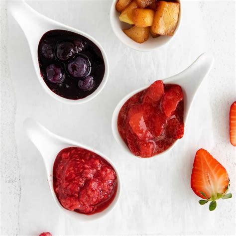 Simple Apple Compote - Meaningful Eats