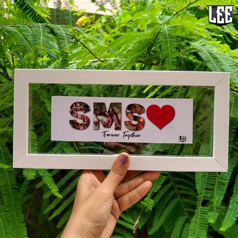 PIC(K) A NAME (Transparent Double Glass Frame) – Leegifts
